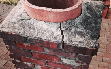Chimney Damage in Madison, WI