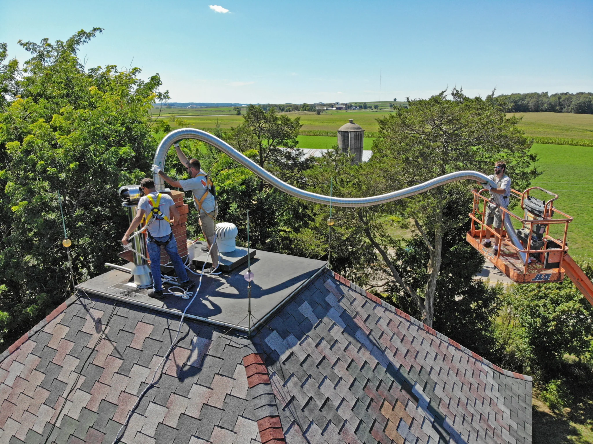 Chimney liner repair in Highland WI and Fennimore WI